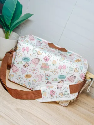 *Pastel Park Days* Stroller Caddy/Diaper Bag
