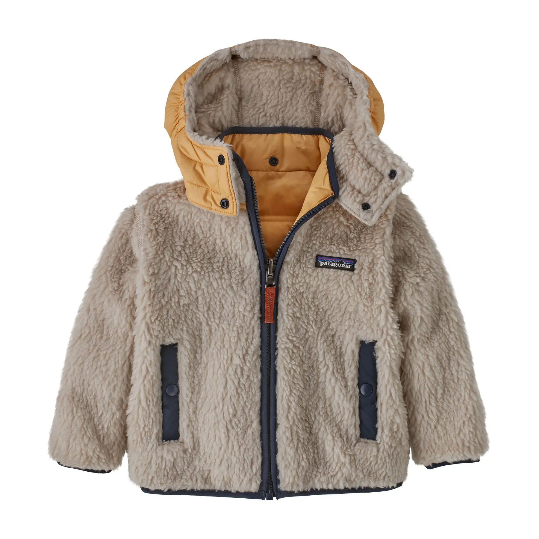 Patagonia Baby Reversible Tribbles Hoody Conifer Green