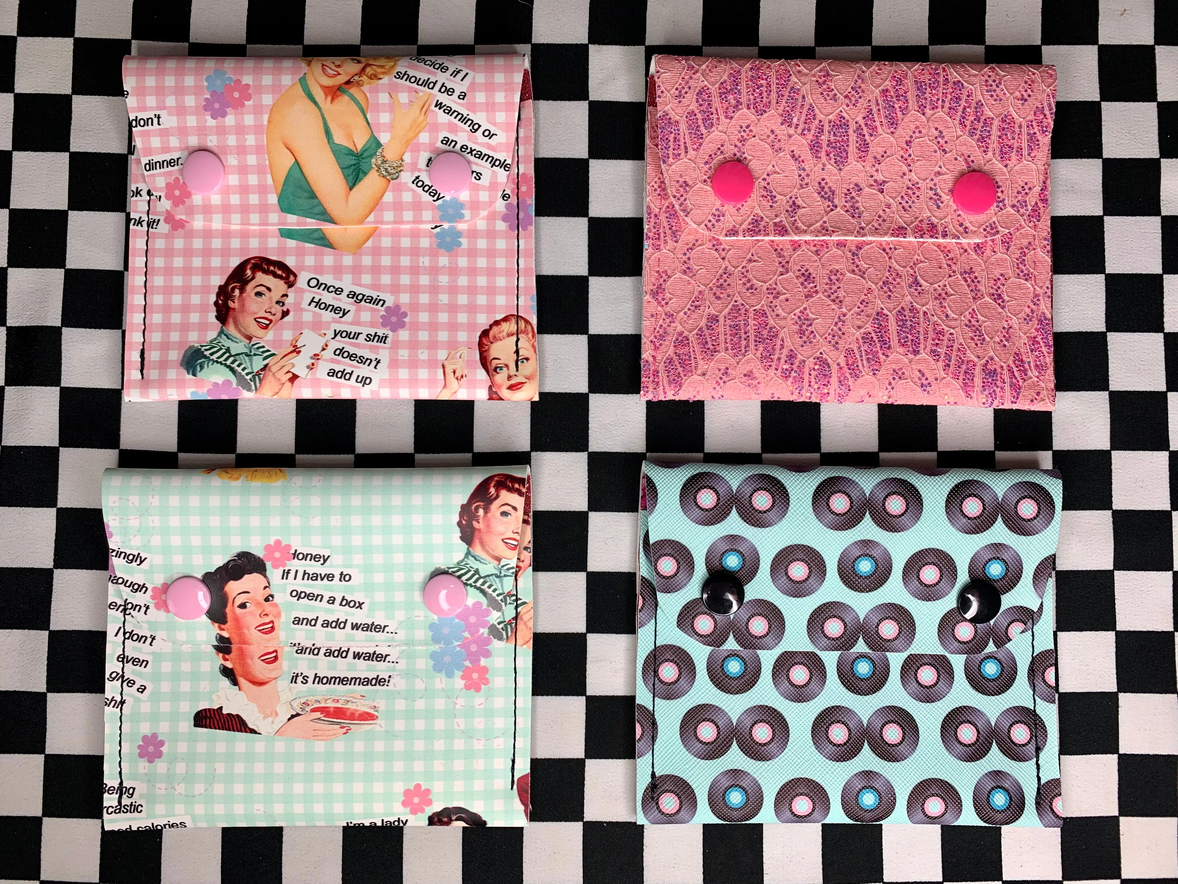 perfectly personal pouch small pinup inspired