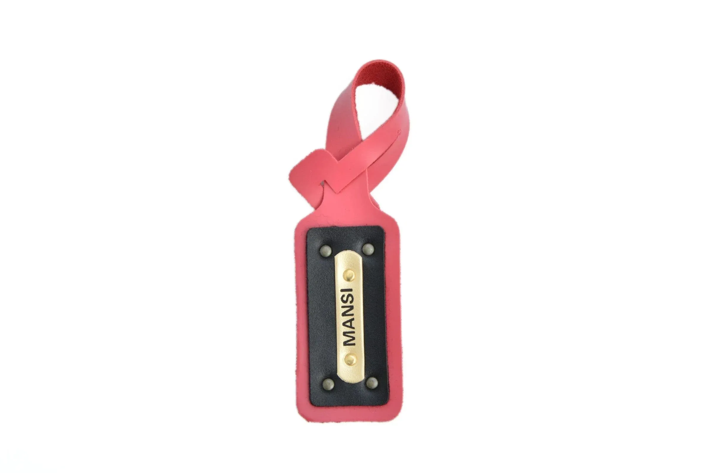 Personalized Luggage Tag - Pink
