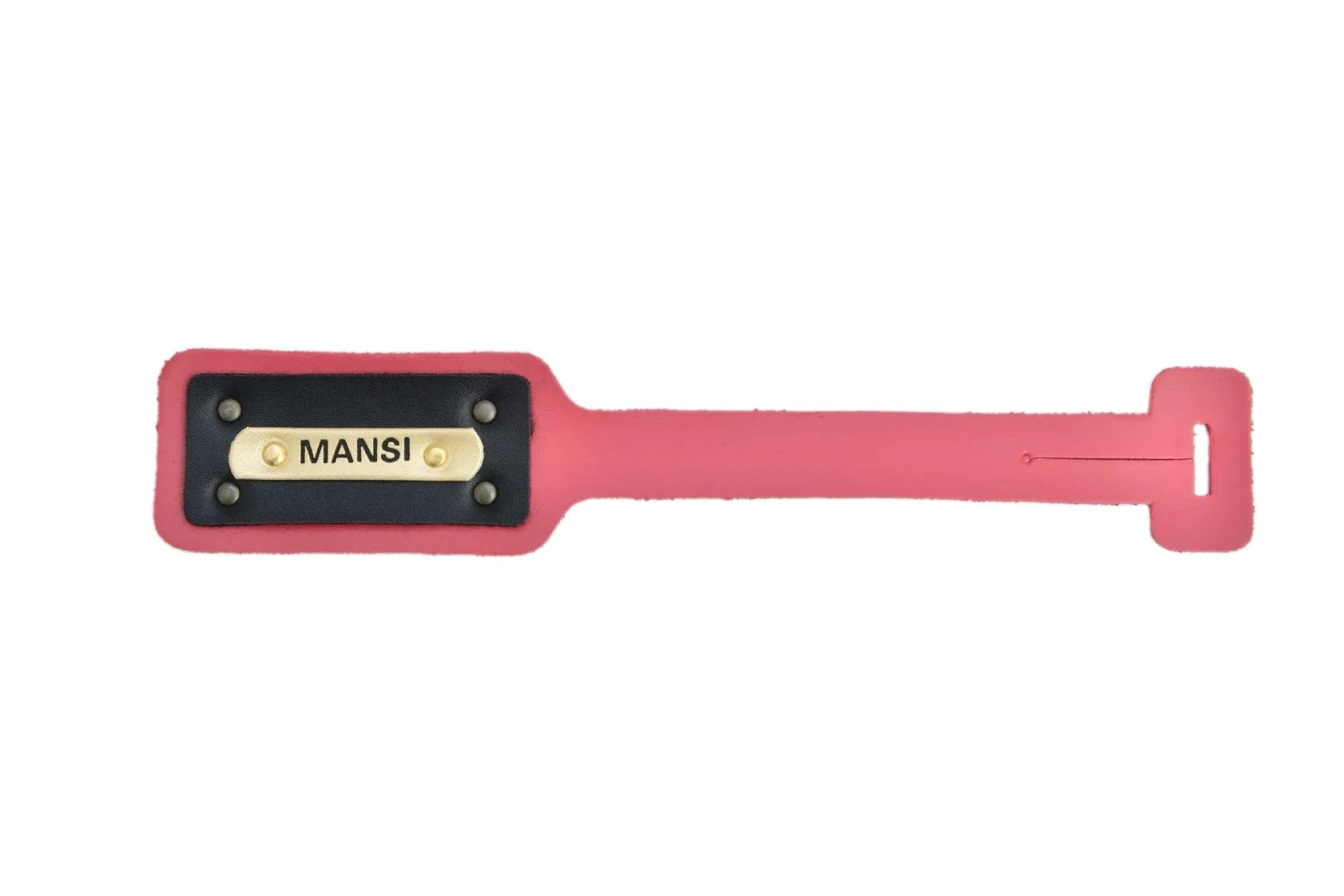 Personalized Luggage Tag - Pink