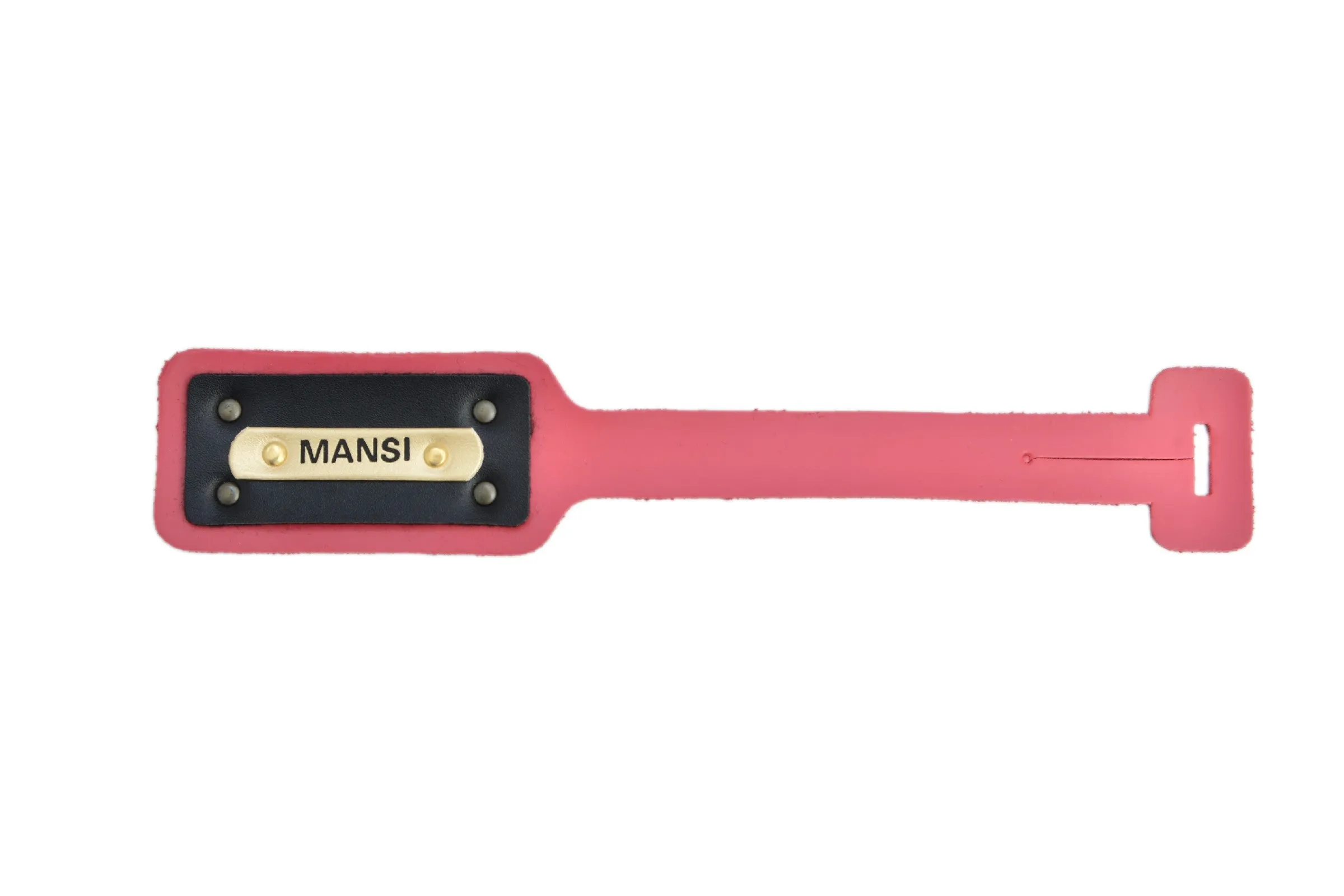 Personalized Luggage Tag - Pink