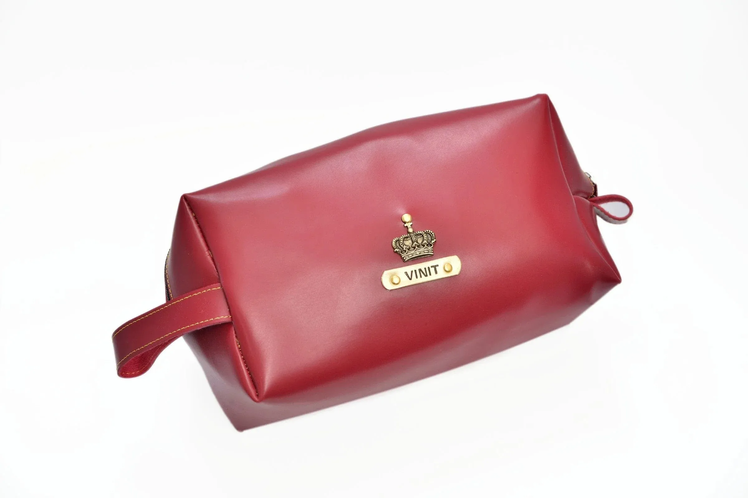 Personalized Mutlipurpose Travel-Make-up Pouch - Wine