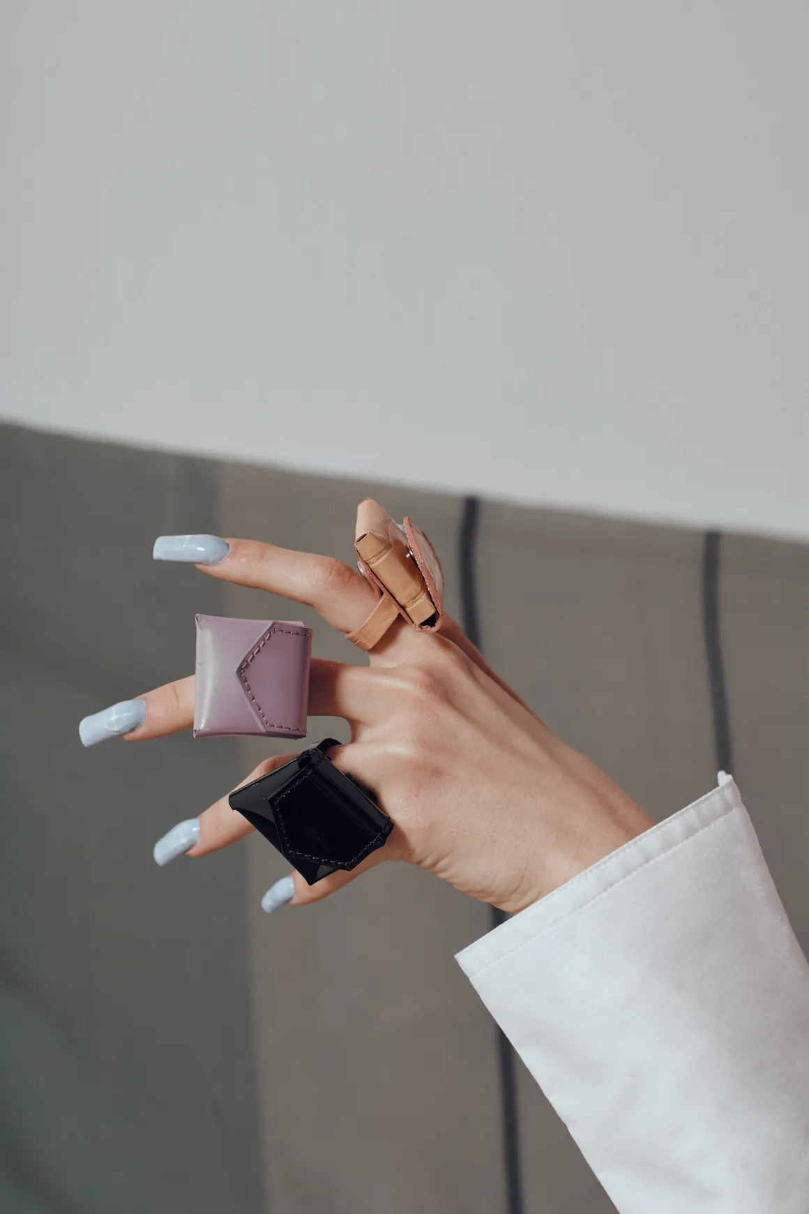 PILLS RING CROC PEACH