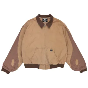 Plague-Cut Work Jacket (Vintage Brown)