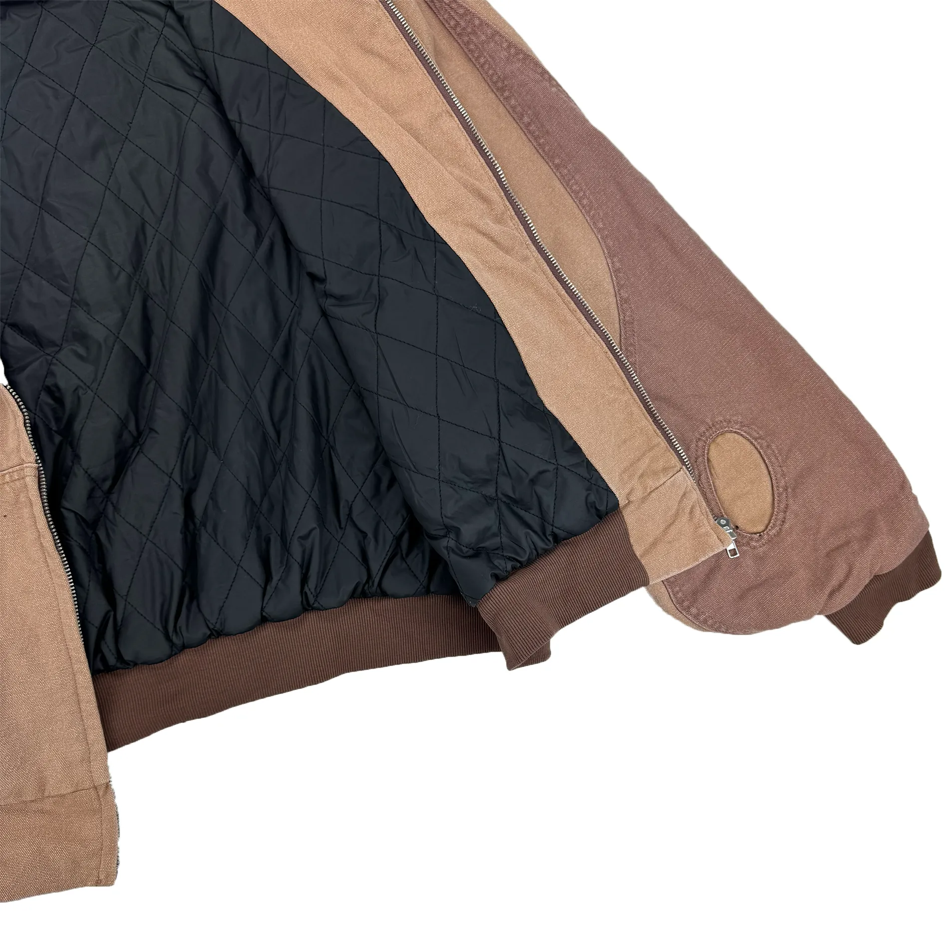 Plague-Cut Work Jacket (Vintage Brown)