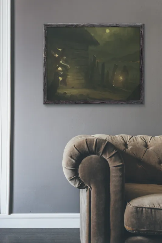 Plagueborn Canvas Art