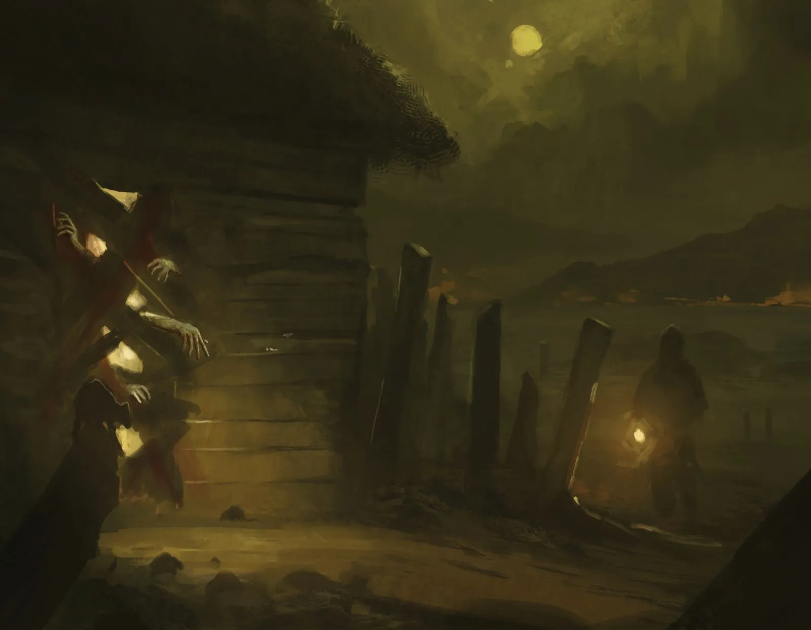Plagueborn Canvas Art