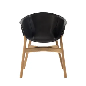 Pocket Armchair Black / Natural