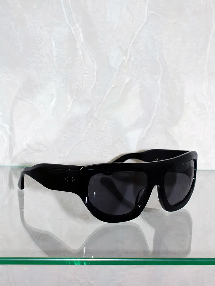 Port Tanger Dost Sunglasses, Black/Black