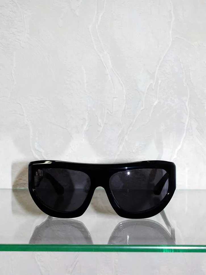Port Tanger Dost Sunglasses, Black/Black