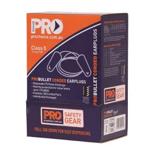 PRO CHOICE PROBULLET CORDED EARPLUGS