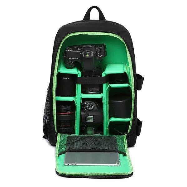 Professional Waterproof Camera Backpack with Rain Cover
