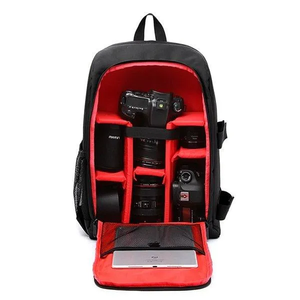 Professional Waterproof Camera Backpack with Rain Cover