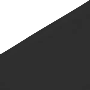 PU Leather Bed Headboard with Wooden Legs in Queen Size in Black Colour