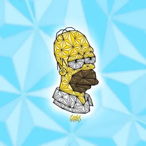 "Crystal Homer" canvas prints