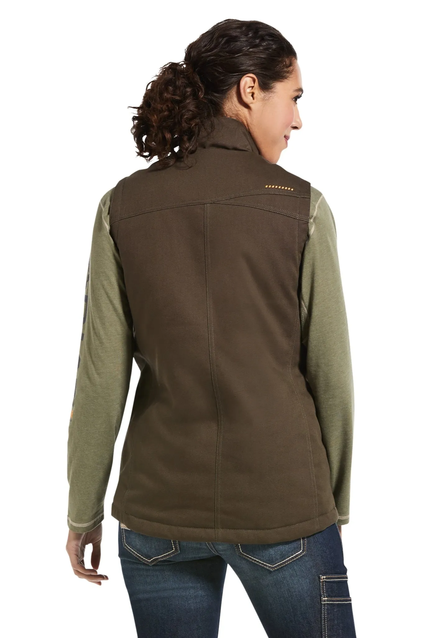REBAR DURACANVAS INS VEST Damen Braun