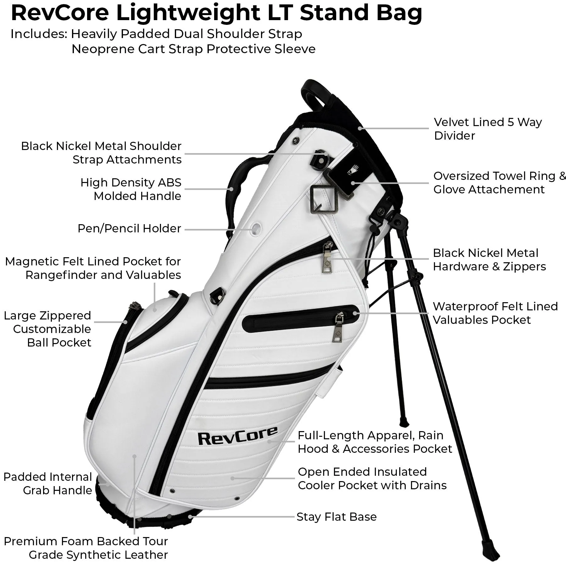 RevCore LT Lightweight Stand Bag GGTG