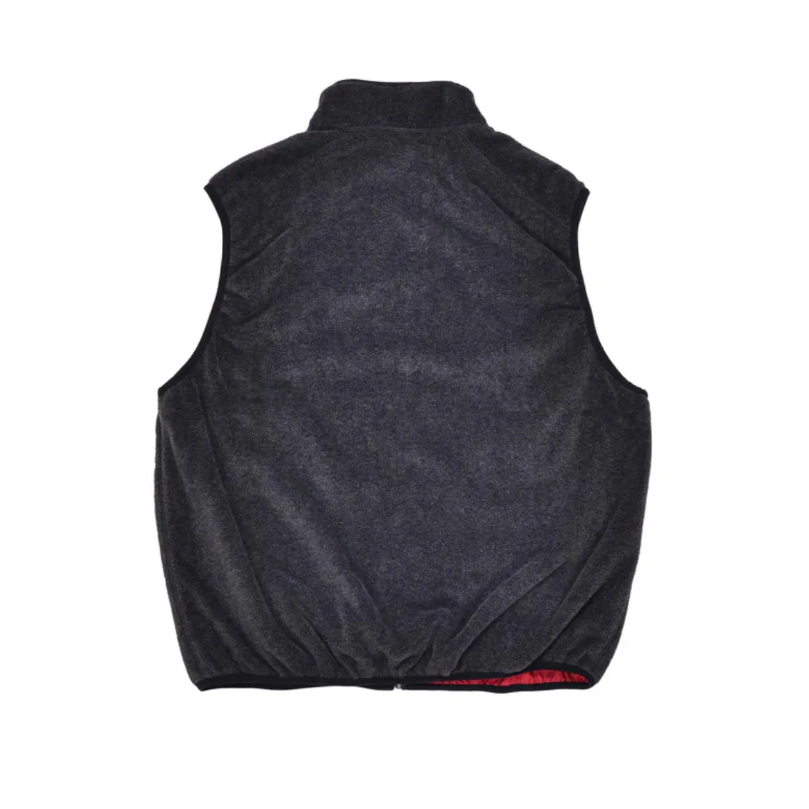 reversible vest anthracite rio red