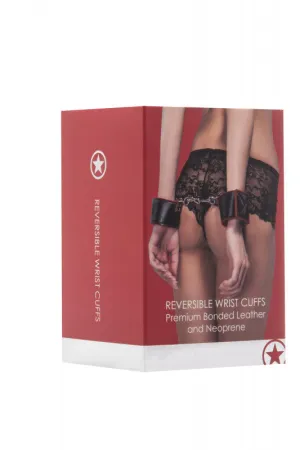 Reversible Wrist Cuffs - Red