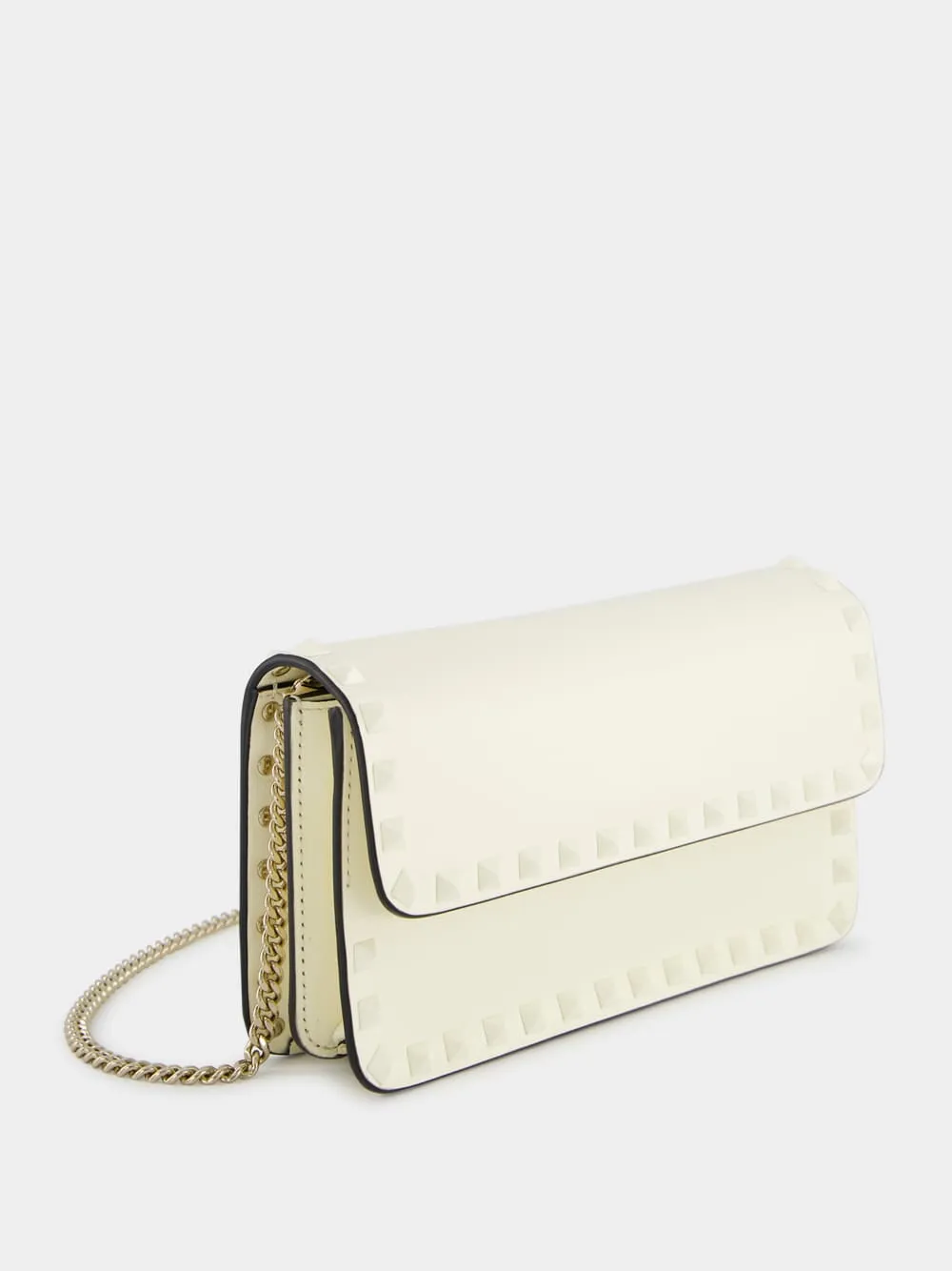 Rockstud Fold-Over Crossbody