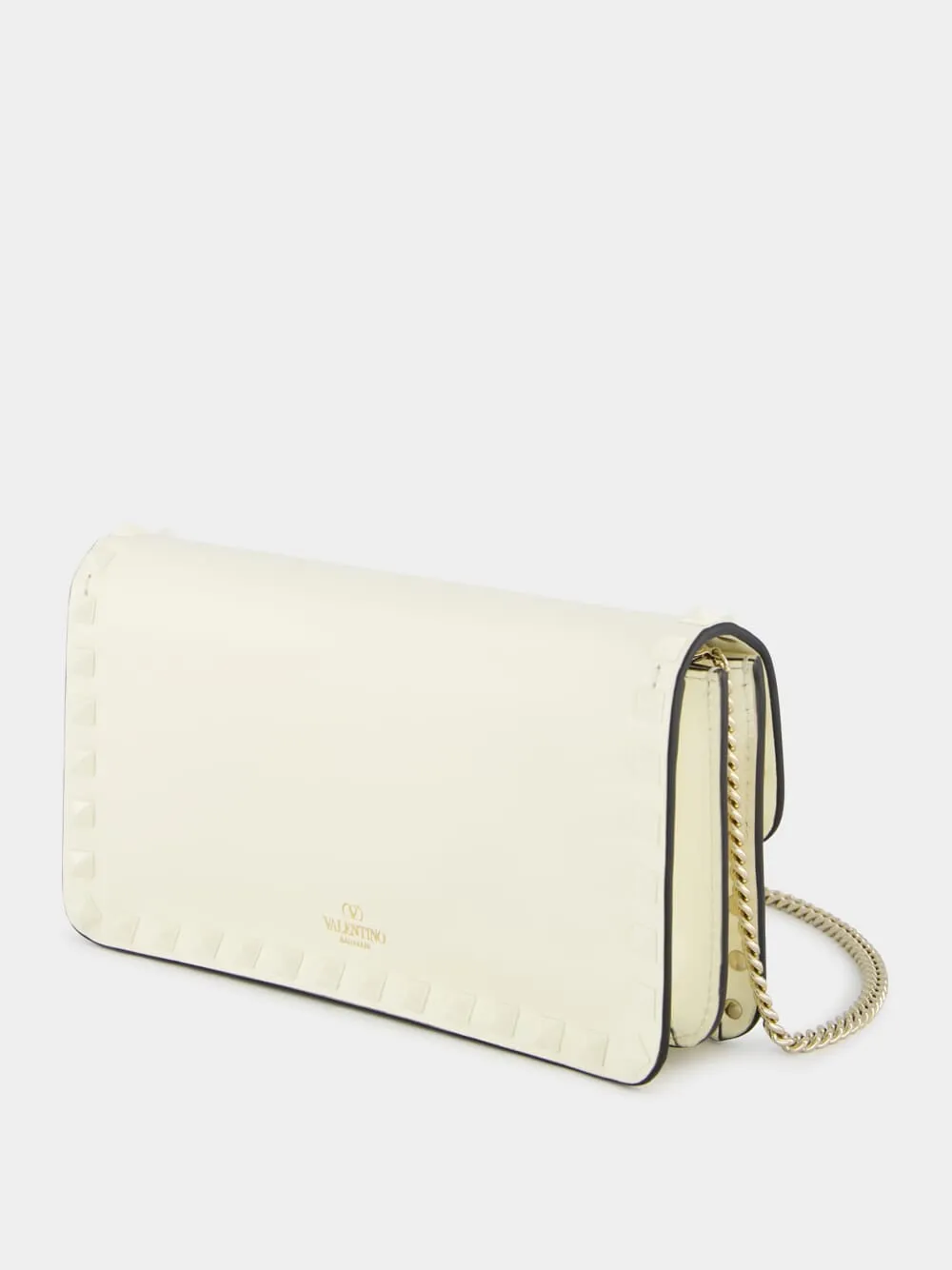 Rockstud Fold-Over Crossbody