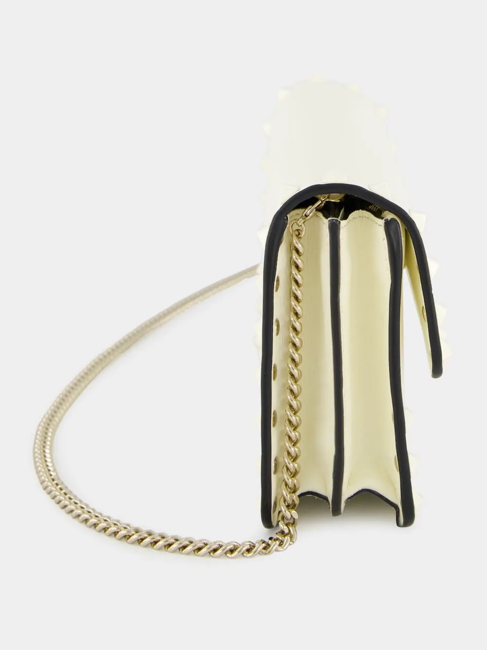 Rockstud Fold-Over Crossbody