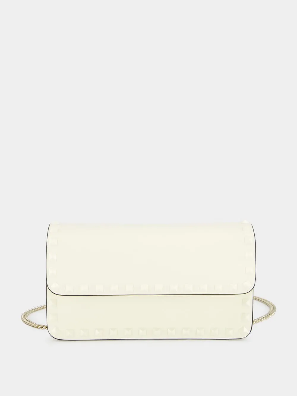 Rockstud Fold-Over Crossbody