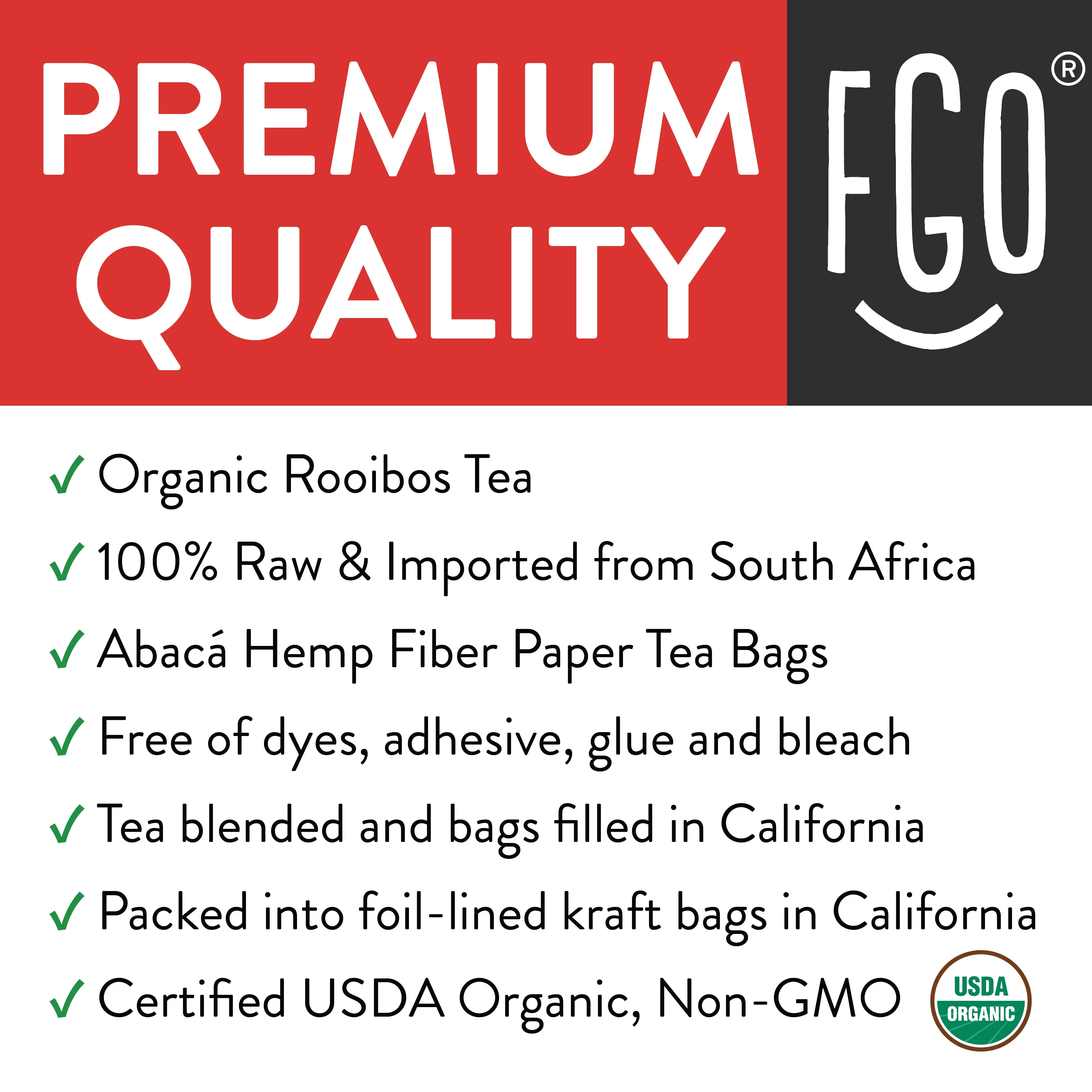 Rooibos Tea Bags