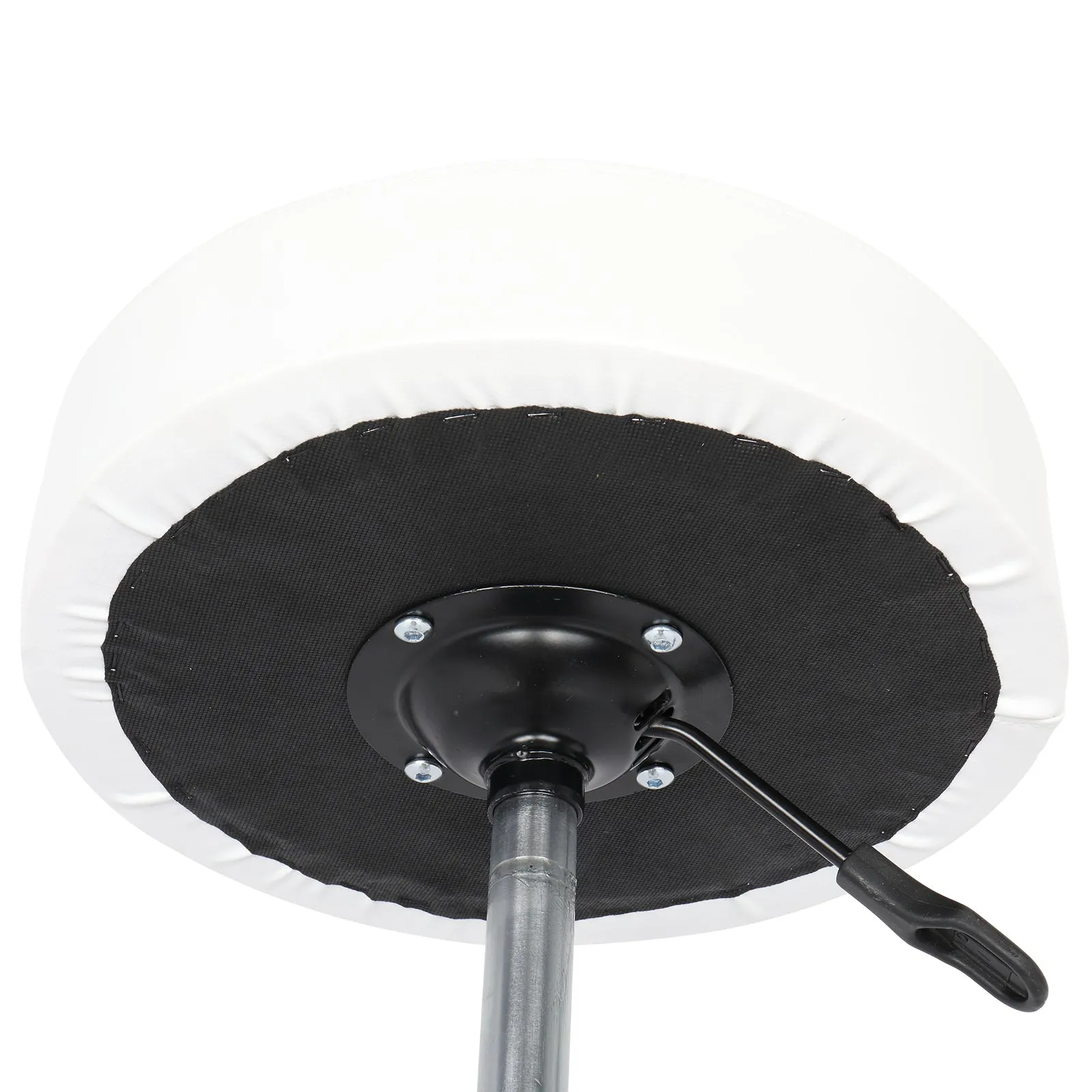 Round Stool Ha Ha Feet Rotation Bar Stool White