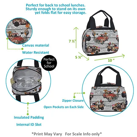 !SALE! Country Vintage Truck NGIL Insulated Lunch Bag