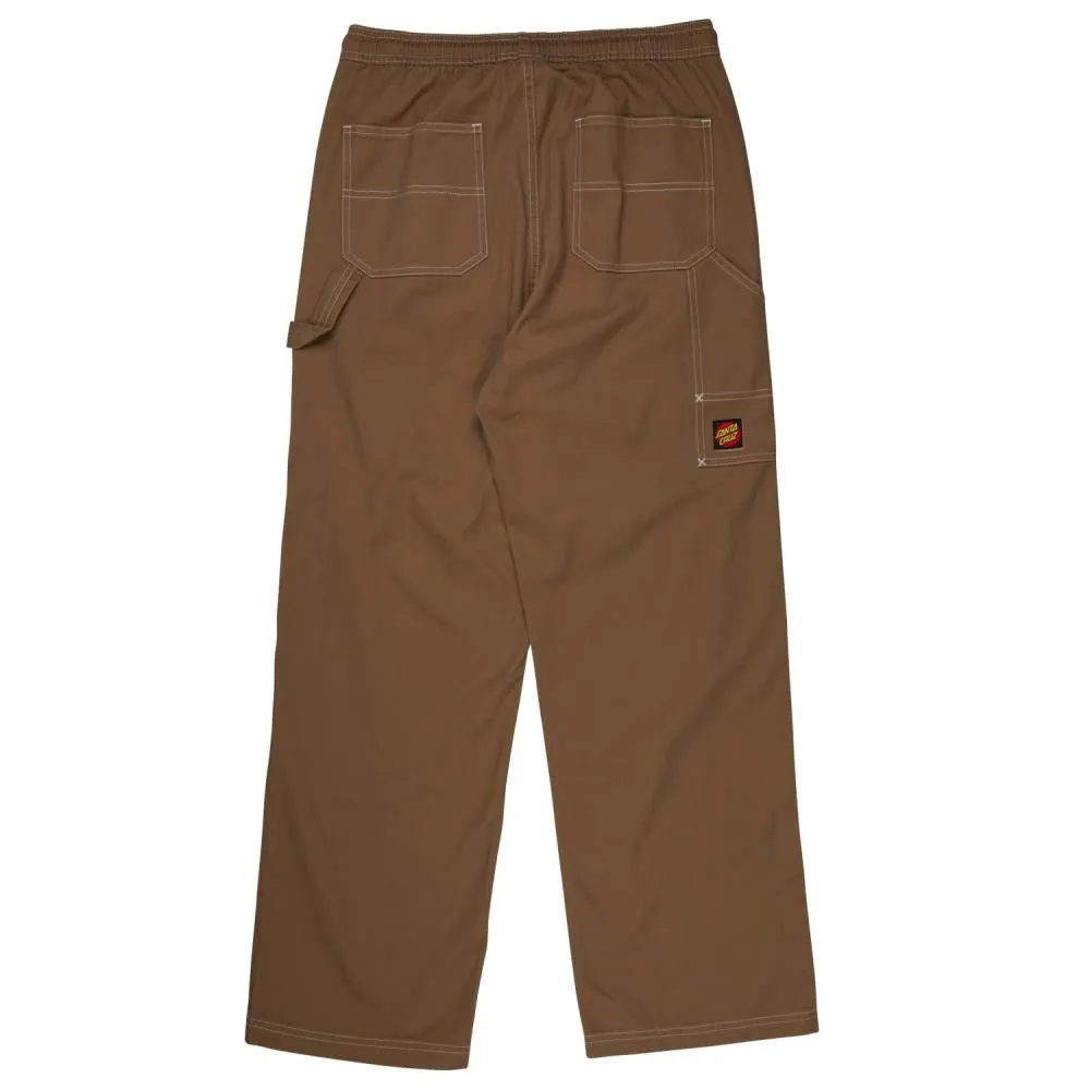 Santa Cruz Womens Pant Coombe Pant - Brown / White