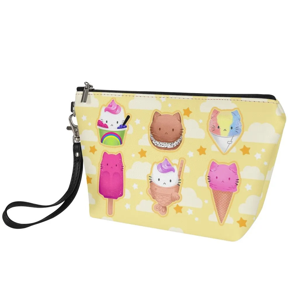 Sassy Kitties Summer Treats Zipper Pouch