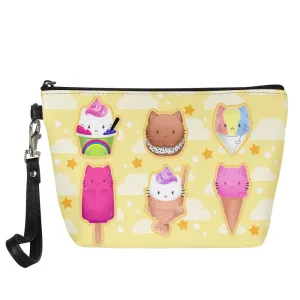 Sassy Kitties Summer Treats Zipper Pouch