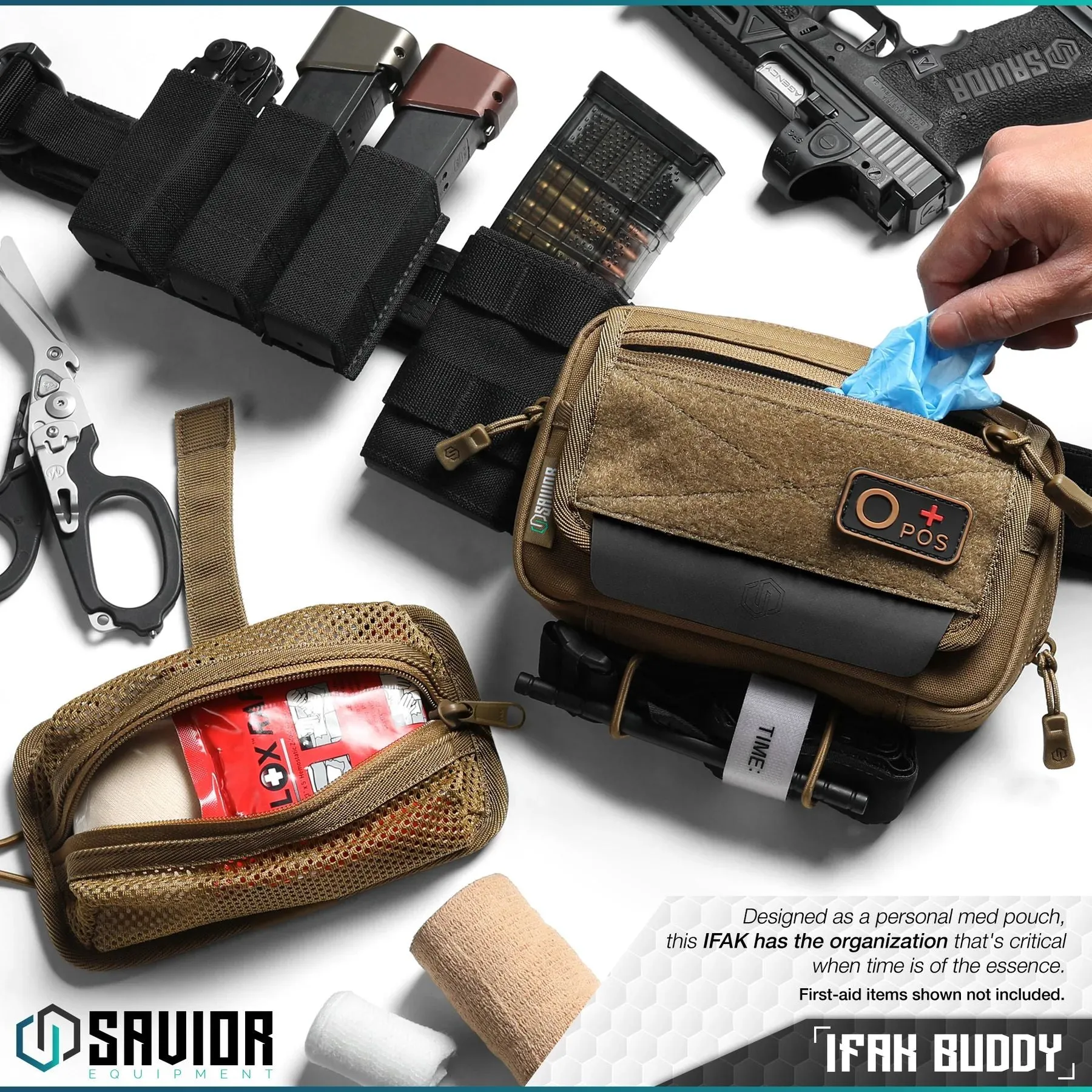 Savior Equipment IFAK Buddy Individual Medical Pouch
