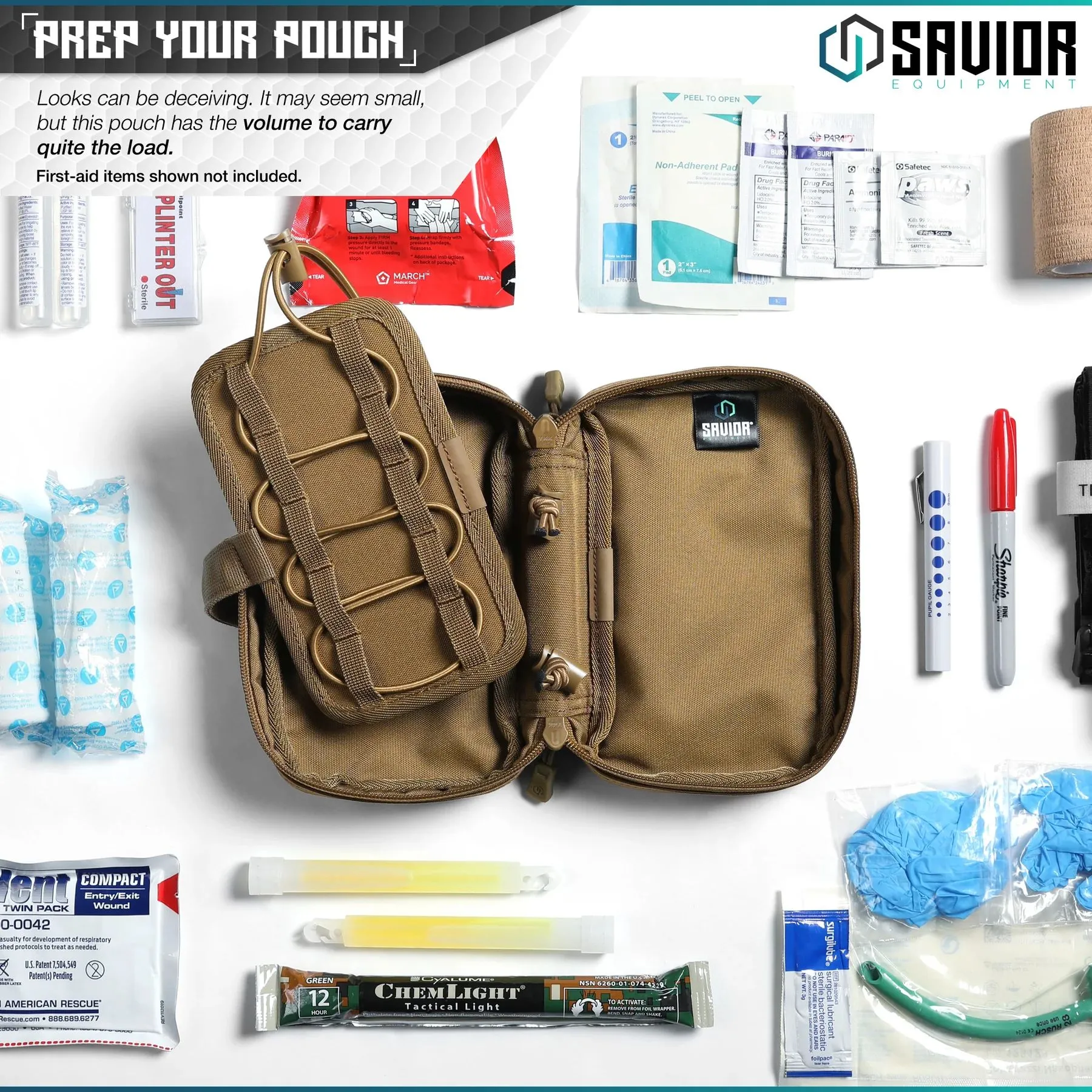 Savior Equipment IFAK Buddy Individual Medical Pouch