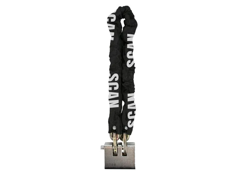 Scan Heavy-Duty Chain 1m x 9mm   Armoured Padlock