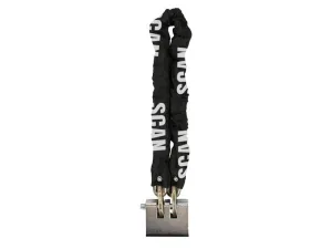 Scan Heavy-Duty Chain 1m x 9mm   Armoured Padlock