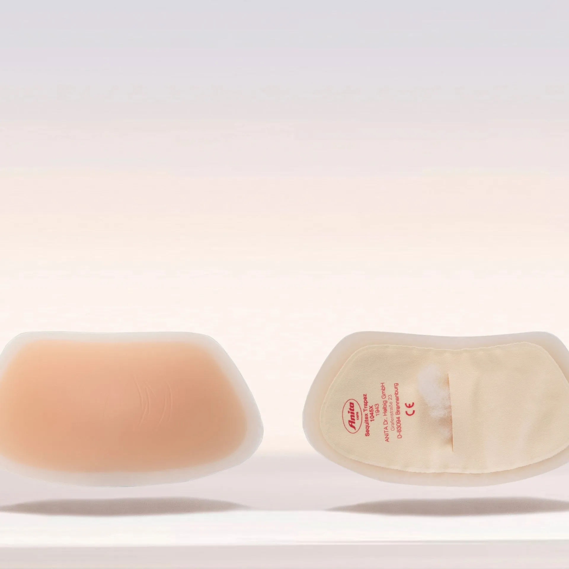 Sequitex Trapez Partial breast form trapezium form