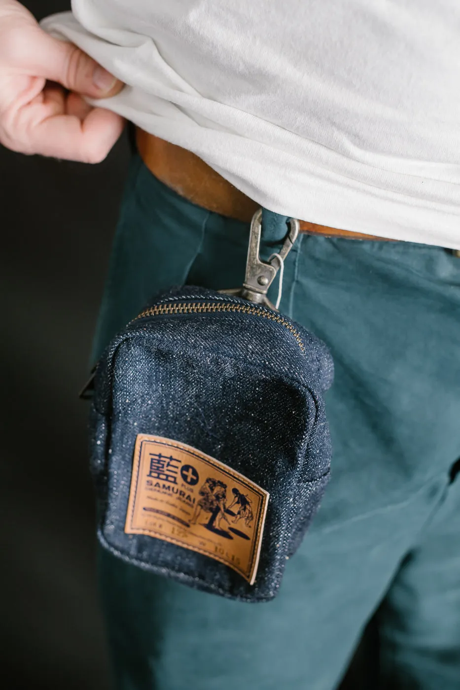 SJDP24-AI - Mini Pouch - Denim