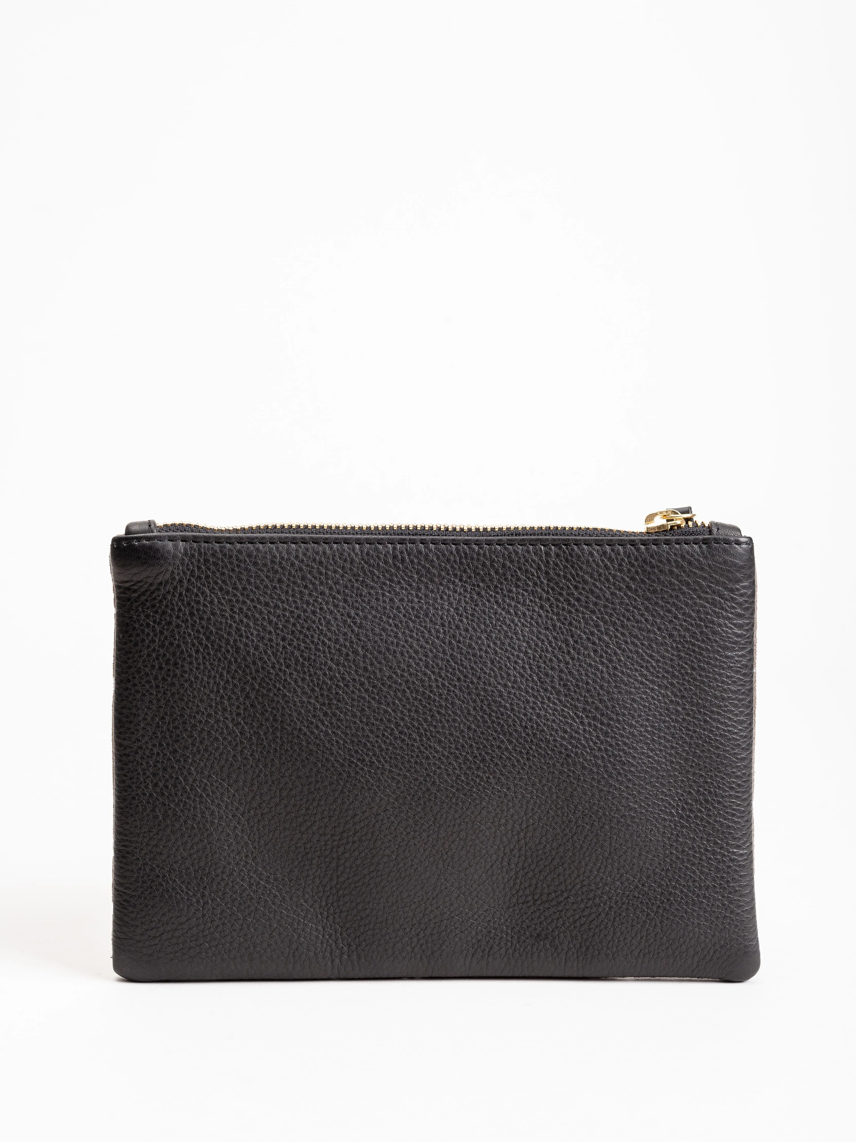 small pouch - taupe star