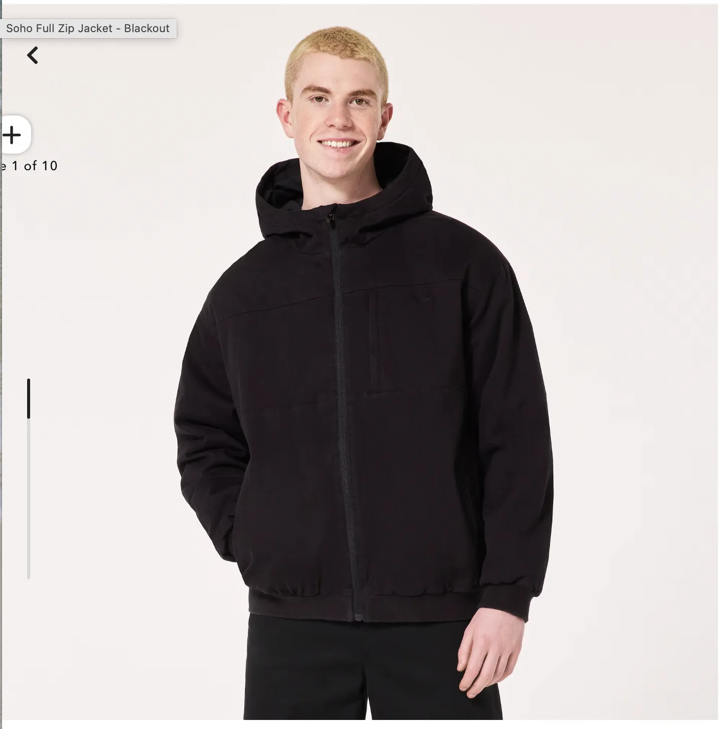 SOHO FULL ZIP JACKET