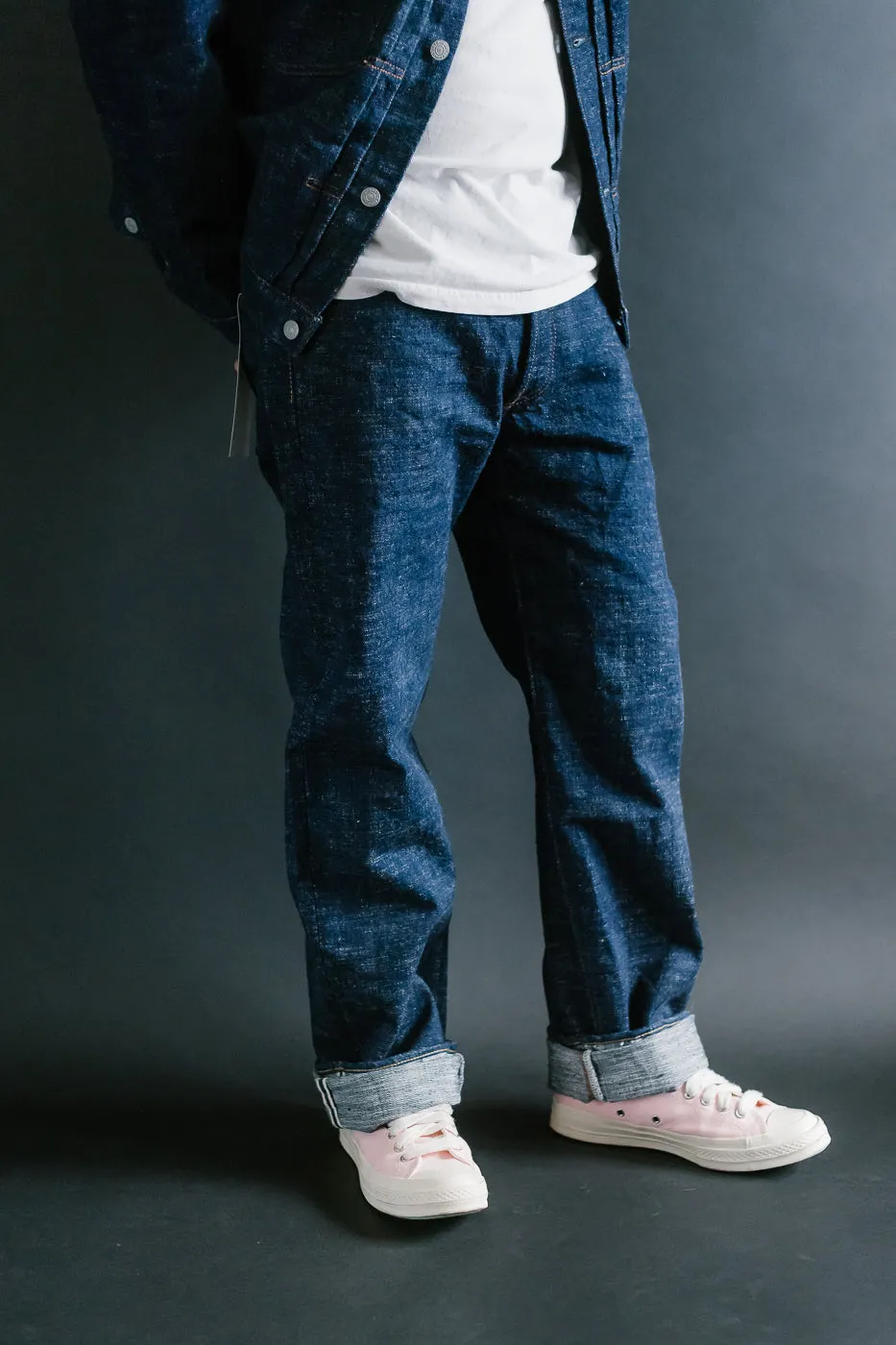SP-108S - 16oz "Ai-Kyoku" Extreme Slub 45th Anniversary Selvedge Denim - Regular Straight