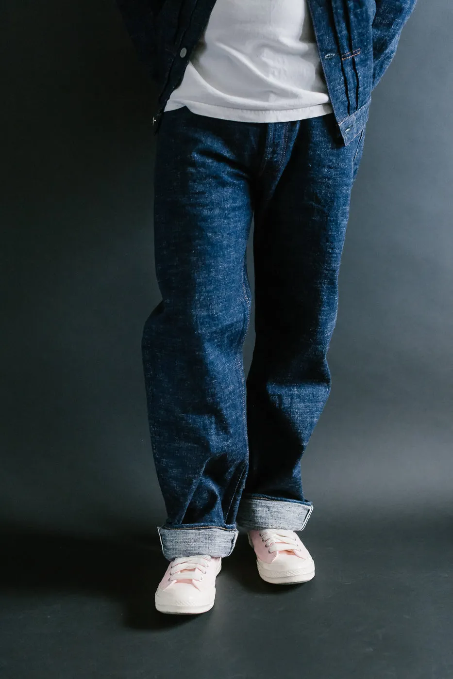 SP-108S - 16oz "Ai-Kyoku" Extreme Slub 45th Anniversary Selvedge Denim - Regular Straight