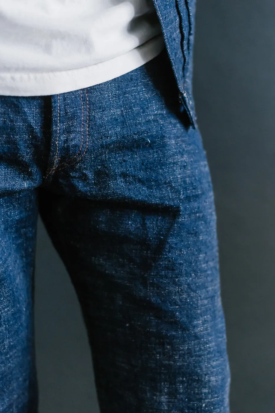 SP-108S - 16oz "Ai-Kyoku" Extreme Slub 45th Anniversary Selvedge Denim - Regular Straight