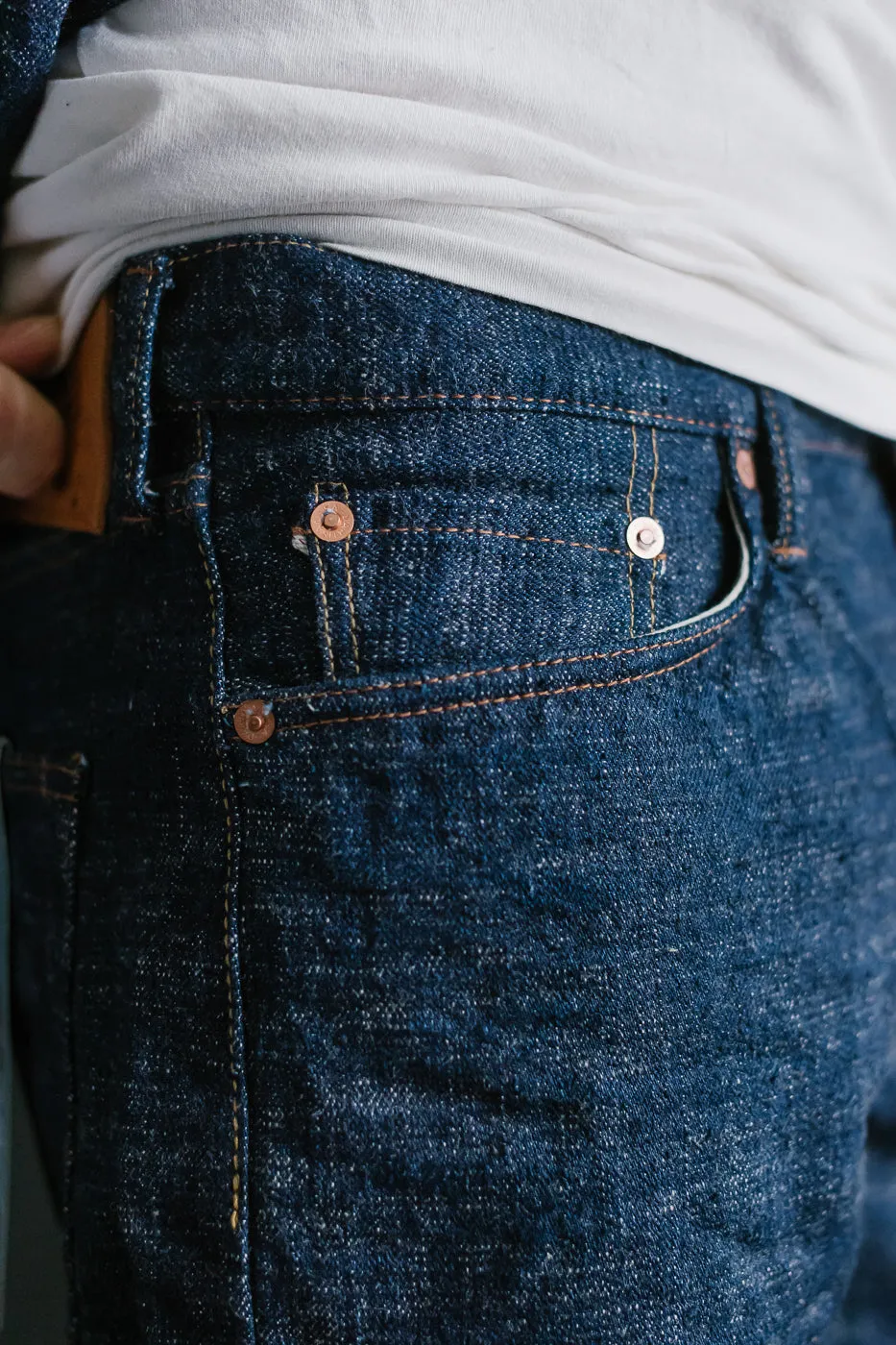 SP-108S - 16oz "Ai-Kyoku" Extreme Slub 45th Anniversary Selvedge Denim - Regular Straight