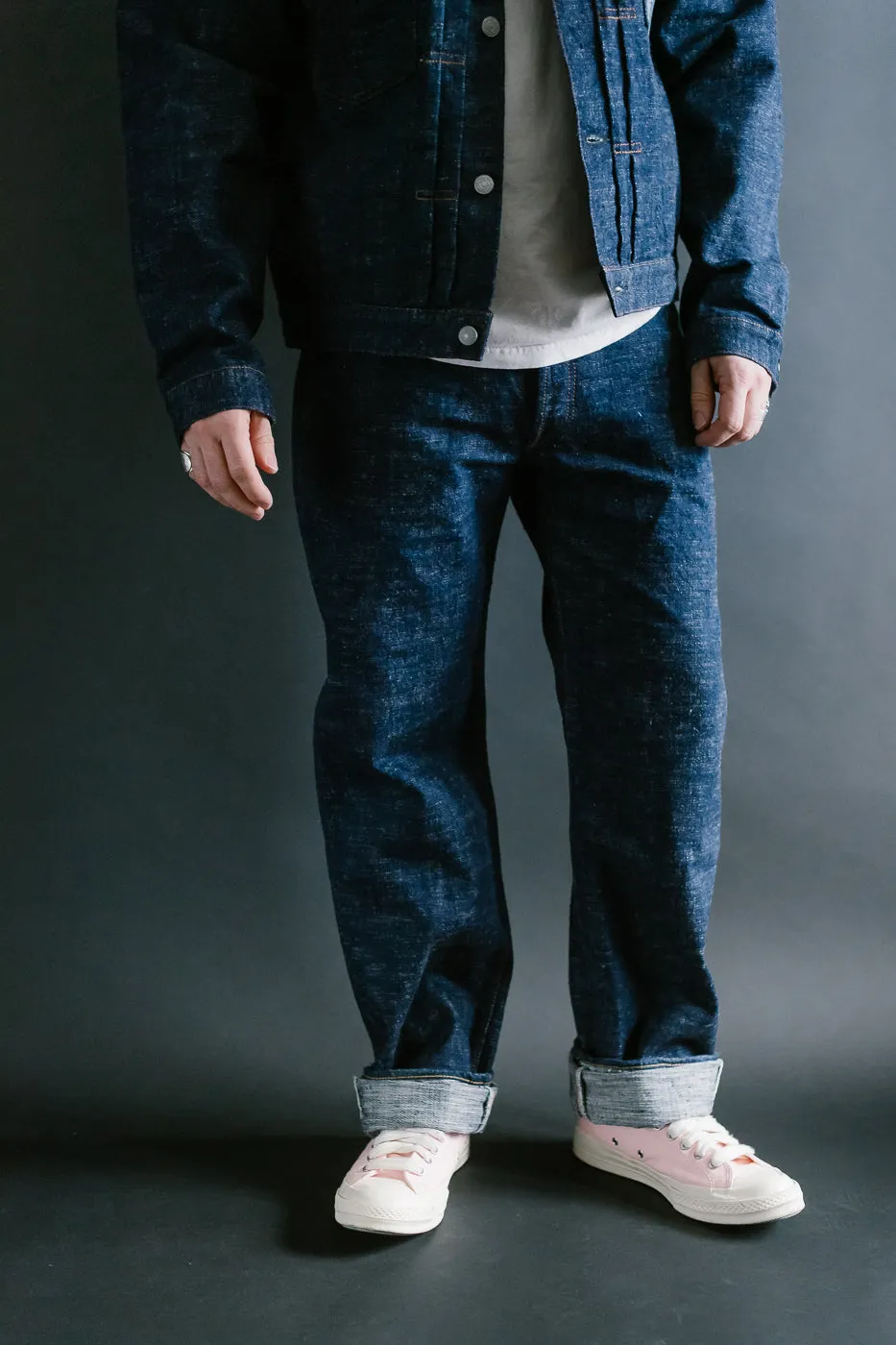 SP-108S - 16oz "Ai-Kyoku" Extreme Slub 45th Anniversary Selvedge Denim - Regular Straight