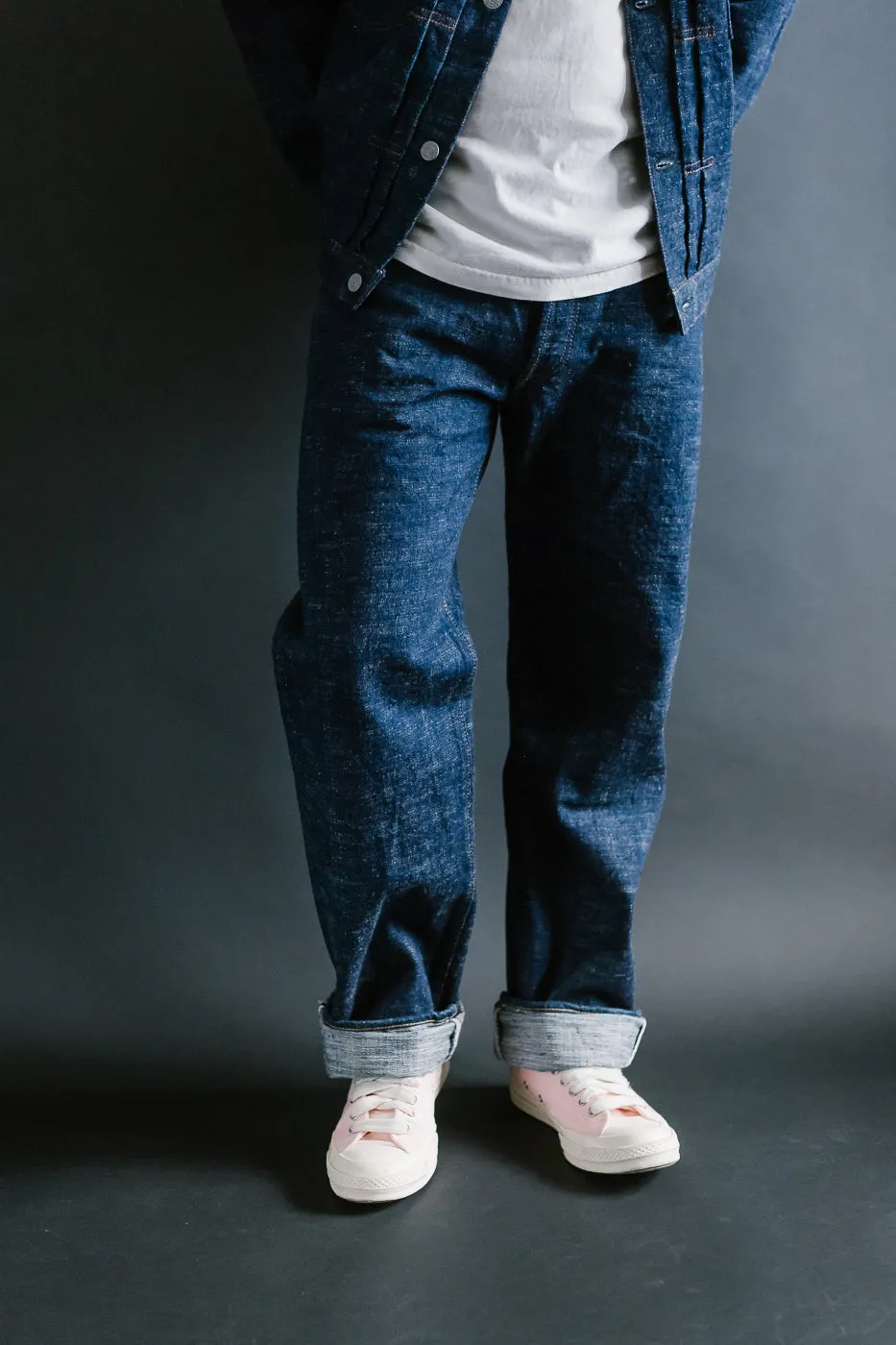 SP-108S - 16oz "Ai-Kyoku" Extreme Slub 45th Anniversary Selvedge Denim - Regular Straight