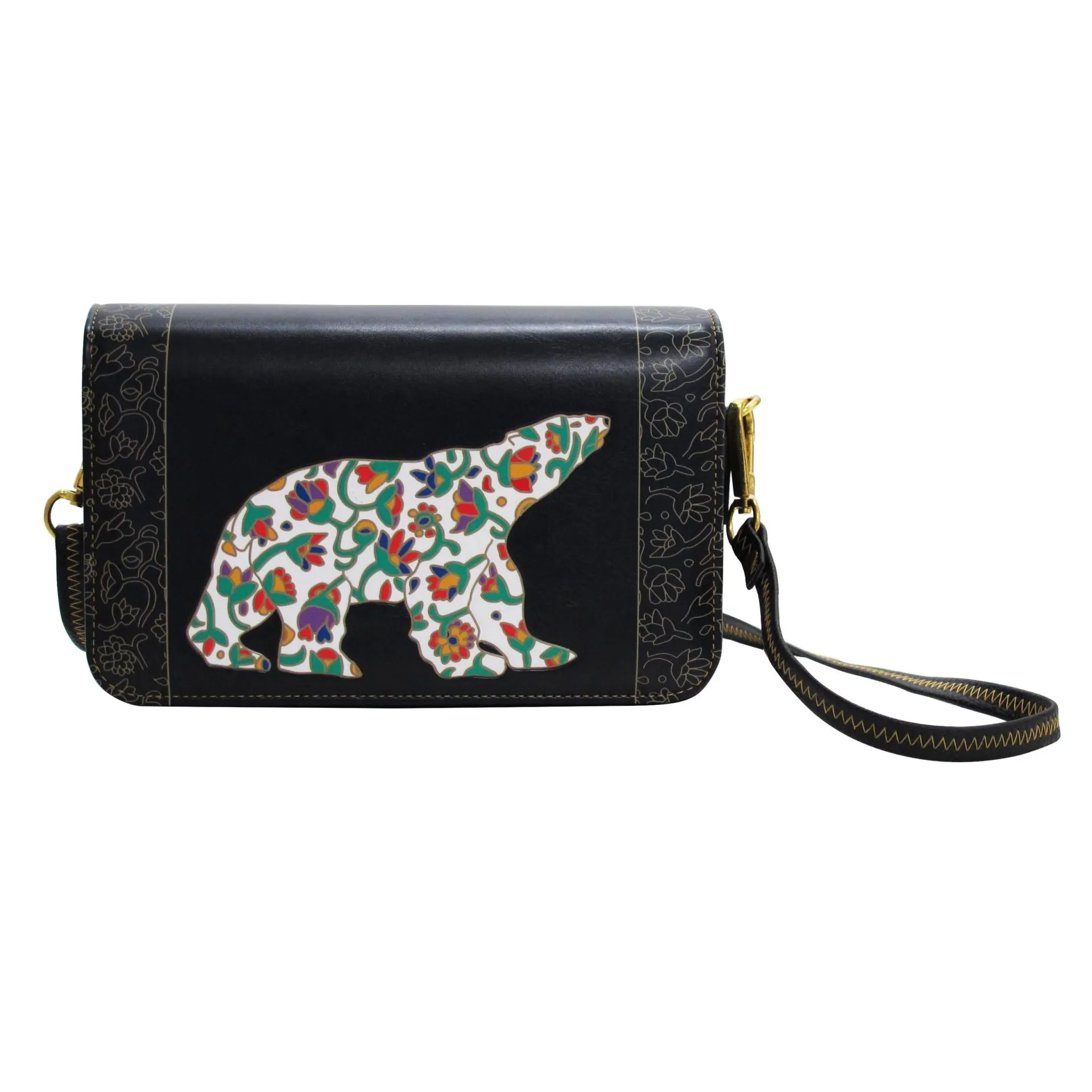 Spring Bear Crossbody Purse