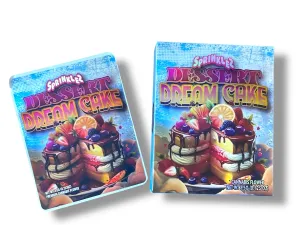 Sprinkles Dessert Dream Cake Mylar Bag with Box 3.5 Grams